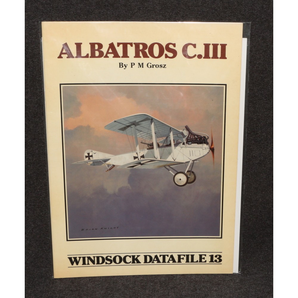 Windsock Datafile No 013 13 Albatros C.III German WWI Fighter A