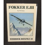 Windsock Datafile No 015 15 Fokker E.III German Fighter