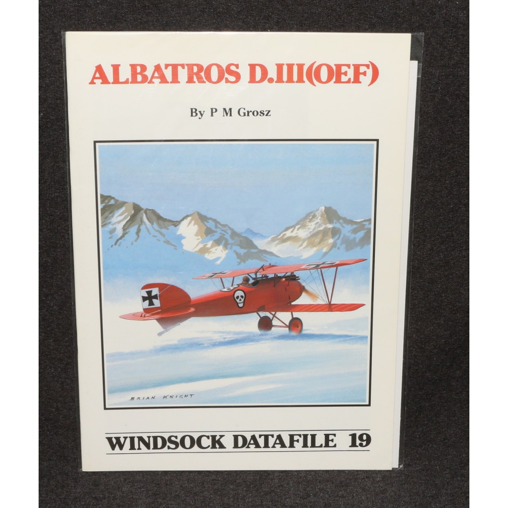 Windsock Datafile No 019 19 Albatros D.III(OEF)