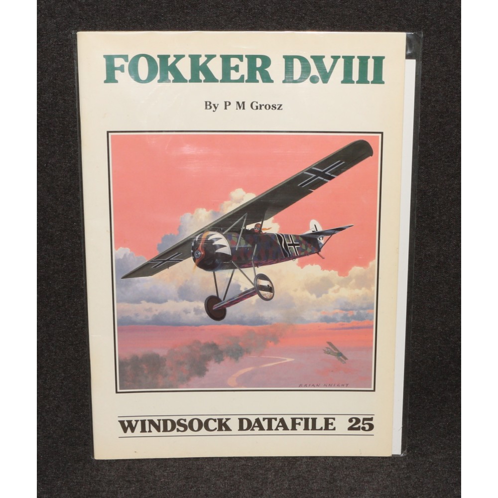 Windsock Datafile No 025 25 Fokker D.VIII