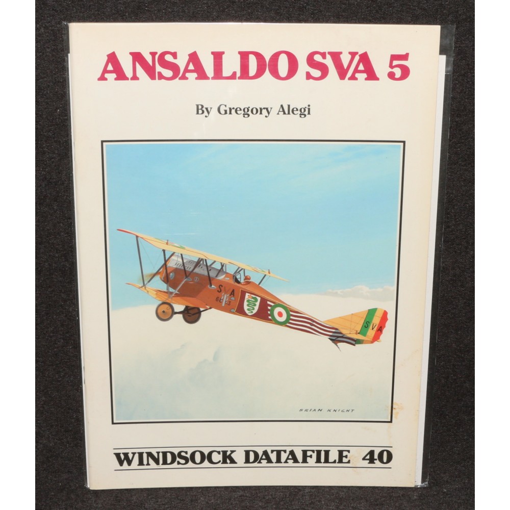 Windsock Datafile No 040 40 Ansaldo SVA-5