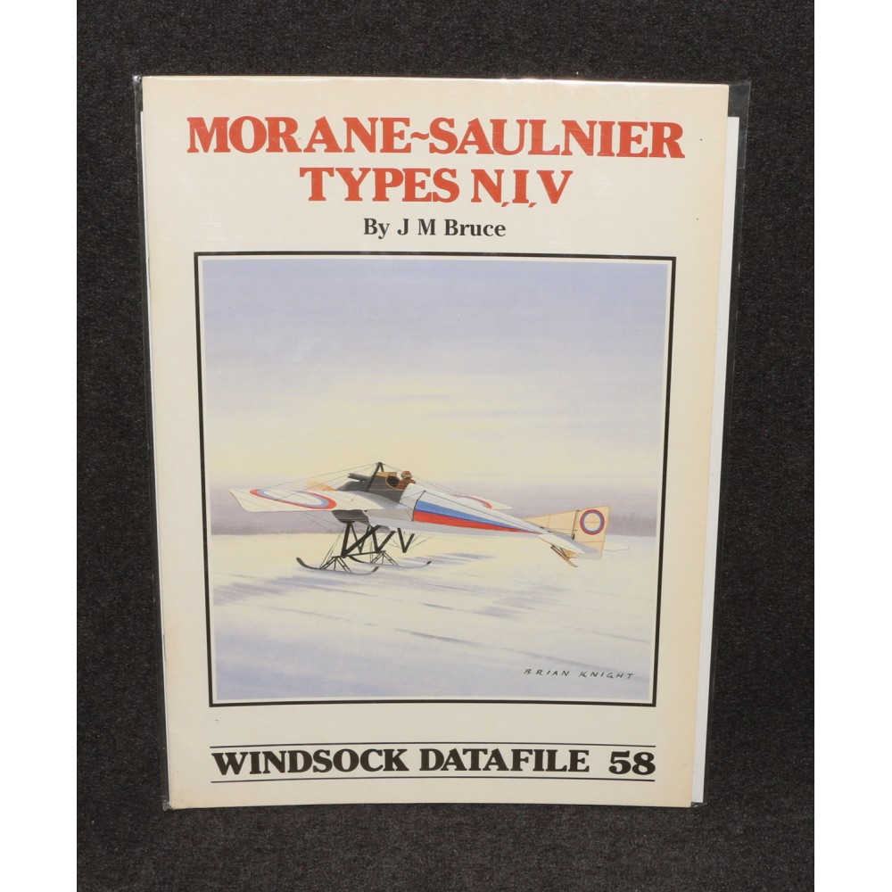 Windsock Datafile No 058 58 Morane-Saulnier Types N,I,V