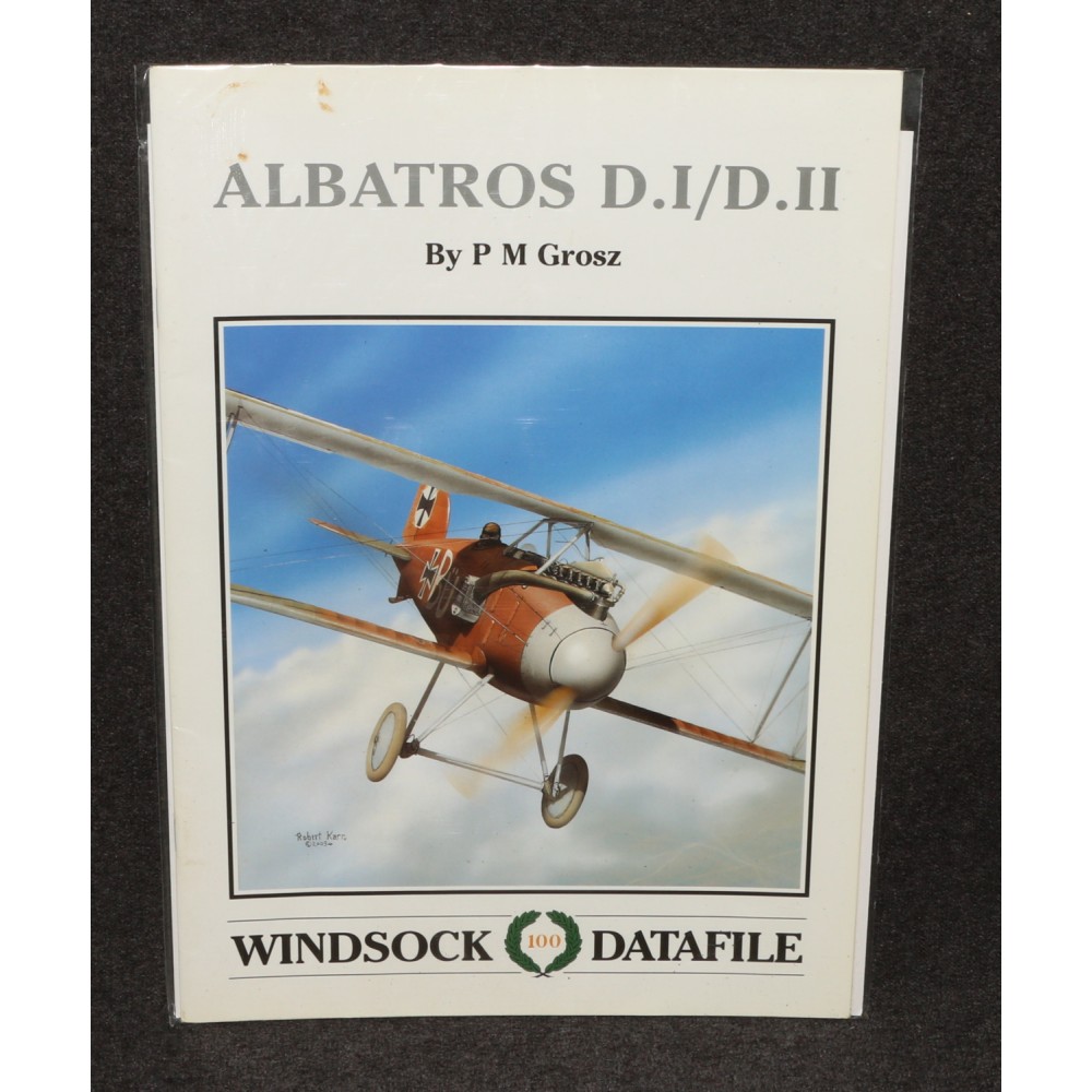 Windsock Datafile No 100 100 Albatros D.I/D.II