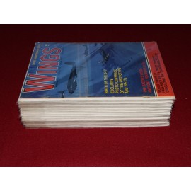 Wings Planes Monthly Magazine x24 1974-1979 1980s Lot