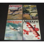 Planes Aeroplane Monthly Magazine Sep 1974 Jun, Aug, Sep 1977 Lot