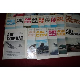 Planes Air Combat Monthly Magazine Lot WWII WW2 1968-1975