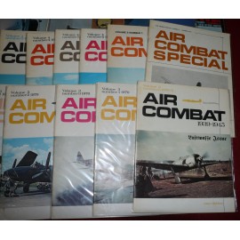 Planes Air Combat Monthly Magazine Lot WWII WW2 1968-1975