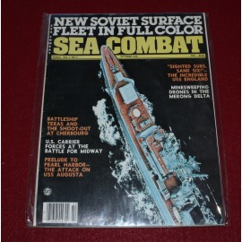 Sea Combat Monthly Ships Magazine x5 1970s Lot