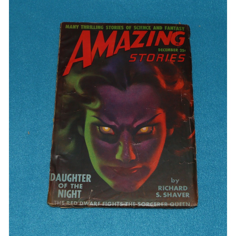 Pulp Magazine Amazing Stories December 1948 Daughter of the Night