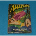 Pulp Magazine Amazing Stories December 1949 Moon of Battle