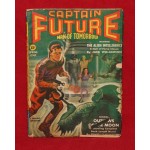 Pulp Magazine Captain Future 1942 Spring Alien Intelligence Jack Williamson