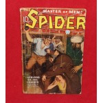 Pulp Magazine The Spider Master of Men Overlord of the Damned Oct 1935