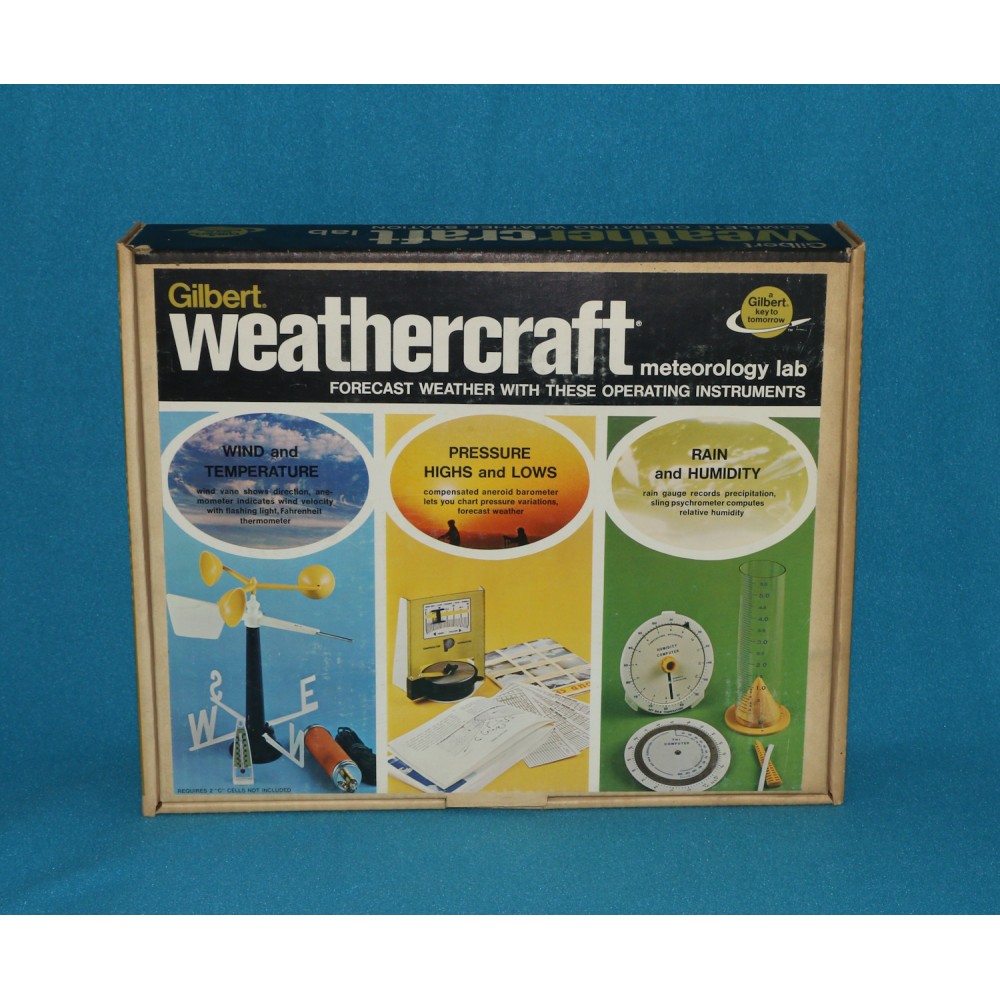 Gilbert Weathercraft Meteorology Lab Weather Station No. 31905 OSS MIB