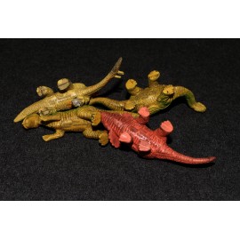 Dinosaur PVC 1993 U.K.R.D. x4 Lot