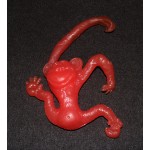 Oily Jiggler 1960s Monkey Swinging Red Russ Berrie Style Large 5 1/2