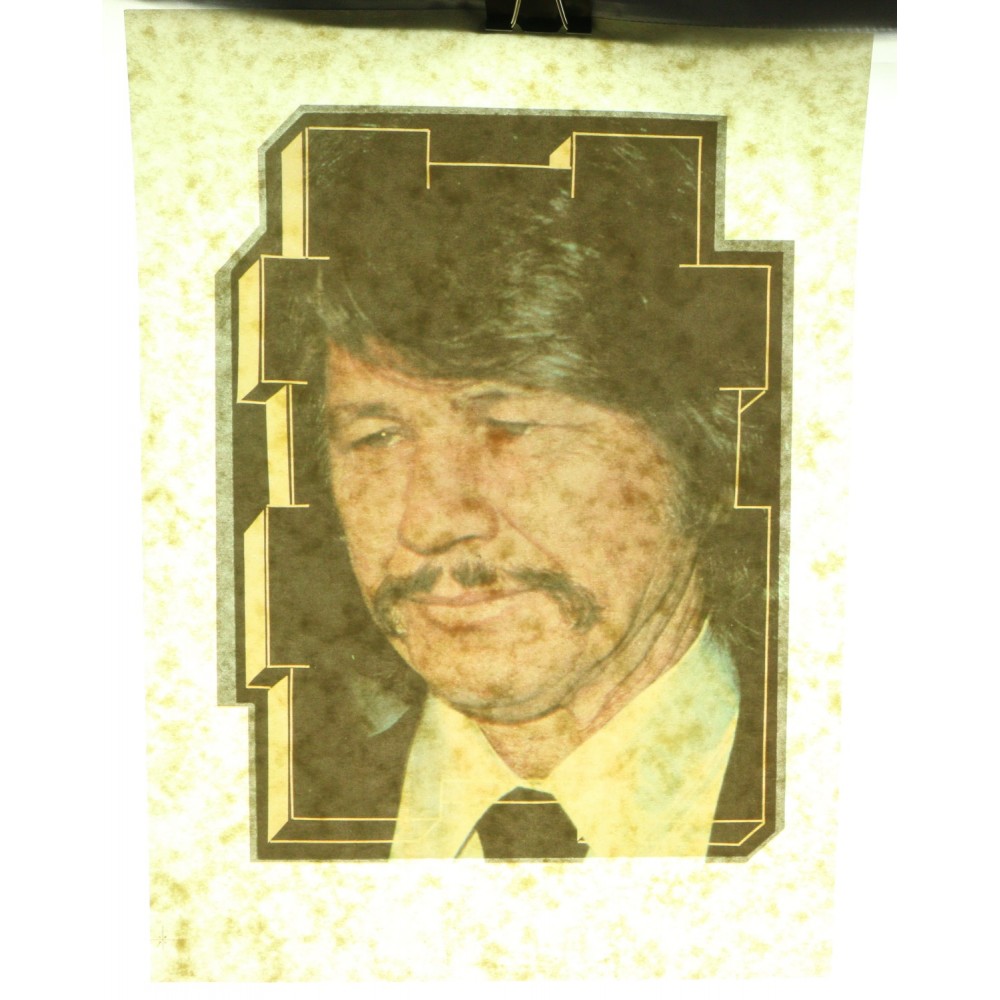 Charles Bronson 1970's Iron On T-Shirt Transfer