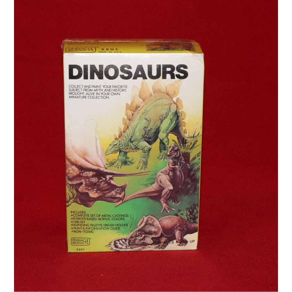 Grenadier 1982 Lead Model Dinosaurs Paint Kit Pinnacle Products #2201 Sealed