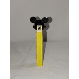 Pez Disney Mickey Mouse, 3.4 No Country Removable Face Yellow Stem