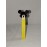 Pez Disney Mickey Mouse, 3.4 No Country Removable Face Yellow Stem