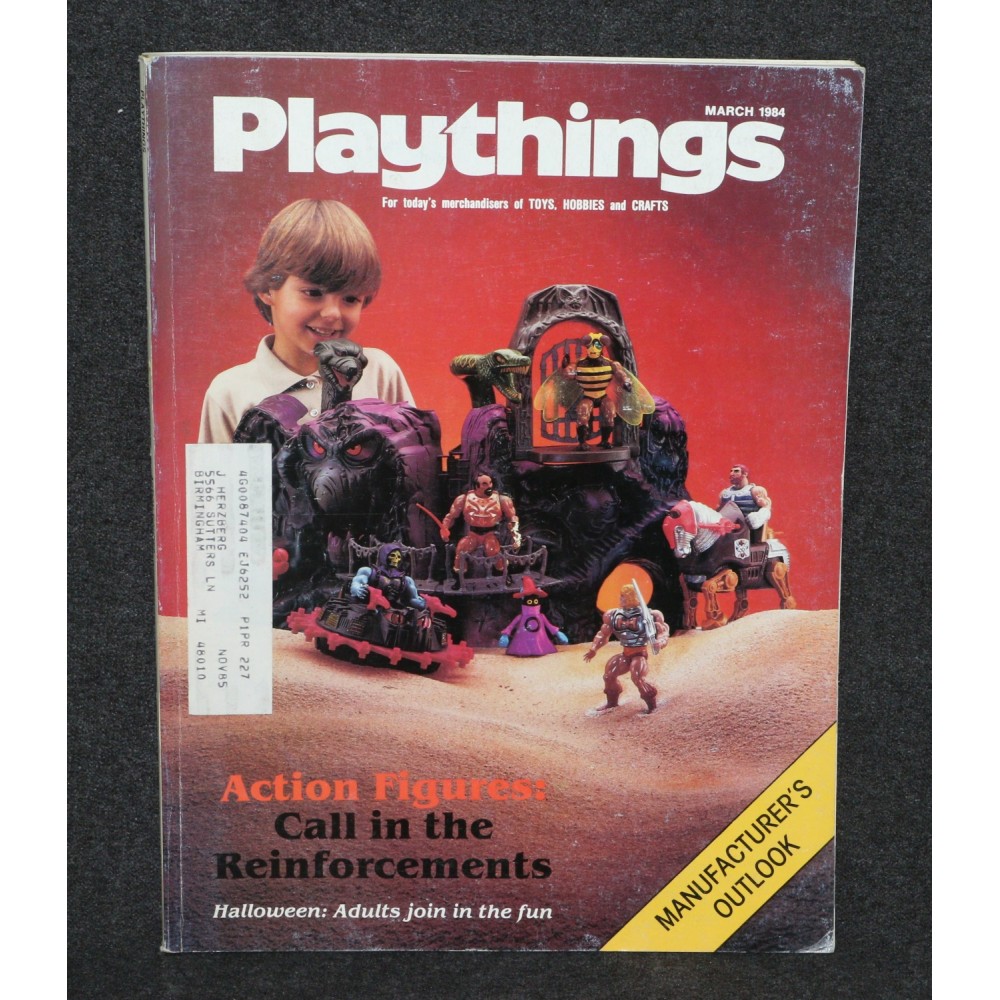 Playthings Mar 1984 Dealer Catalog He-Man MOTU Madam Alexander Star Wars