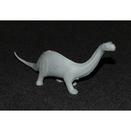 Marx Playset Dinosaur Brontosaurus 1960s Gray Plastic Prehistoric