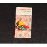 Dinosaur Sinclair Toy 1961 Dino Gas Promo Complimentary Set Carded D