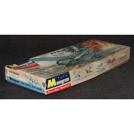 Monogram Model MIB 1955 B-25 B25 Mitchell Kit Airplane 1/69