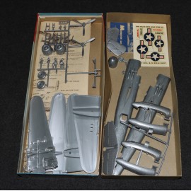 Monogram Model MIB 1955 B-25 B25 Mitchell Kit Airplane 1/69