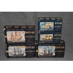 Gowland Model Kit Navy 1952 Ship in a Bottle Shipyard x5 Lot Addar B