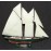 Aurora Model Kit Navy Ship Built Up 1957 The Schooner Bluenose 1/124 w Box