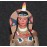 Aurora Model Built Up 1957 Figure Kit Guys Gals of All Nations Indian Squaw Pro