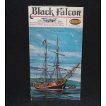 Aurora Model Kit Navy Ship 1964 Black Falcon Sailing Pirate MIB