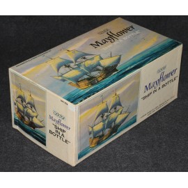 Addar Model Kit Navy 1975 Ship in a Bottle Mayflower MIB