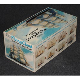 Addar Model Kit Navy 1975 Ship in a Bottle Flying Cloud MIB