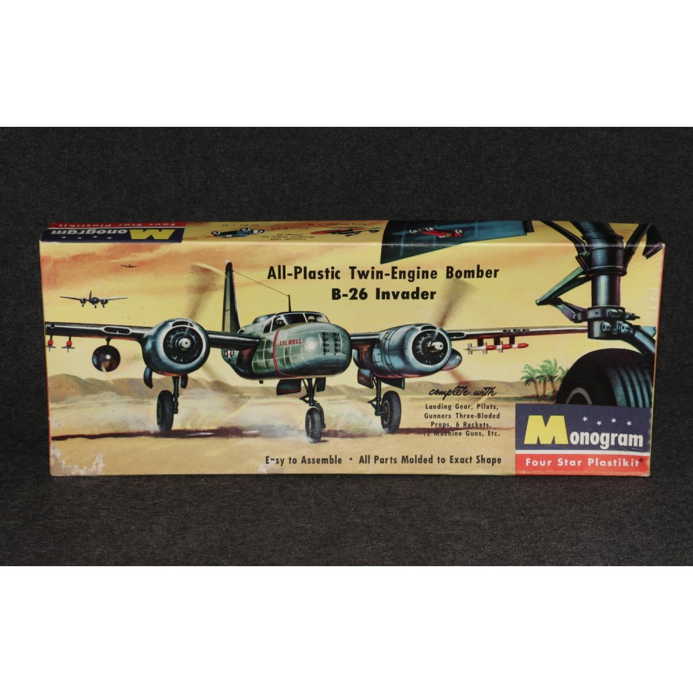 Monogram Model 1955 B-26 Invader MIB Airplane 1/67