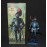 Aurora Model Built Up 1963 Blue Knight of Milan Kit w Box