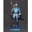 Aurora Model Built Up 1963 Blue Knight of Milan Kit w Box