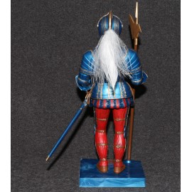 Aurora Model Built Up 1963 Blue Knight of Milan Kit w Box