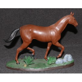 Aurora Model Built Up 1964 Thoroughbred Horse Pro Job