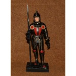 Aurora Model Built Up 1950s Black Knight of Nurnberg Nice All original!