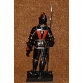 Aurora Model Built Up 1950s Black Knight of Nurnberg Nice All original!