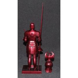 Aurora Model Built Up 1957 Red Knight of Vienna Kit Box Unpainted