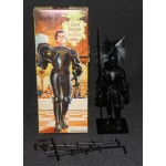 Aurora Model Built Up 1973 Black Knight of Nurnberg Polk 1963 Box B No Paint