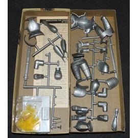 Aurora Model MIB 1963 Silver Knight of Augsberg Kit