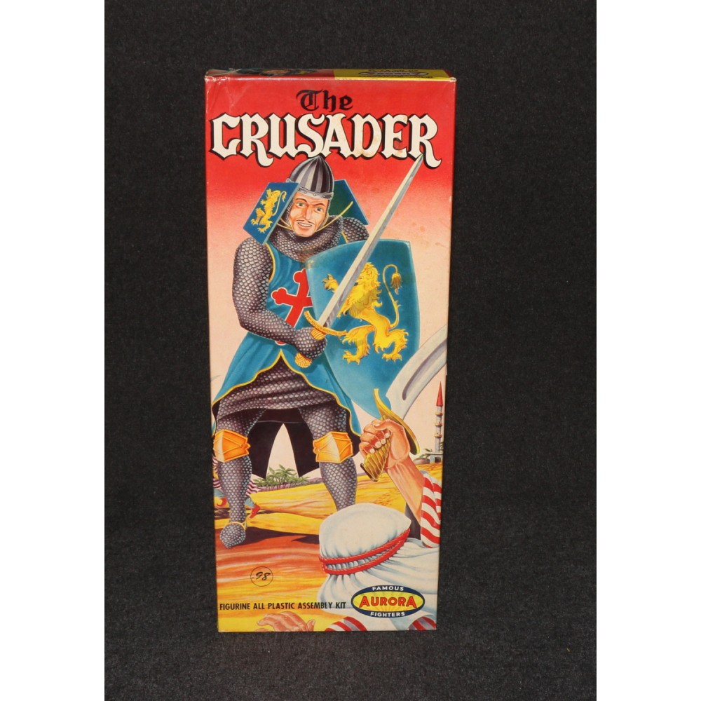 Aurora Model MIB 1958 Crusader Kit Complete Unstarted Orig