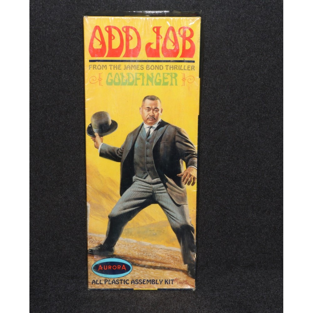 Aurora Model MIB 1965 James Bond Oddjob Factory Sealed