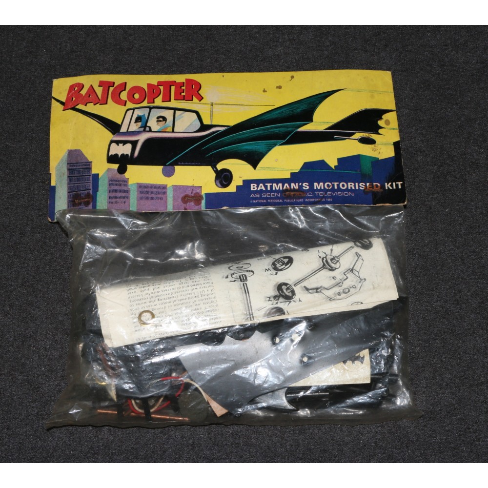 Model MIB 1966 Batman Batcopter Original Factory Sealed Aurora Scalecraft