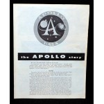 Revell 1967 Model Kit The Apollo Story Insert Pamphlet Original