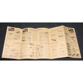 Monogram 1960 Model Kit Catalog Aircraft Cars Military Insert