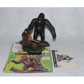 Aurora Model Era 1974 Revell Built Up enDANGERed ANIMALS Scenes Mountain Gorilla